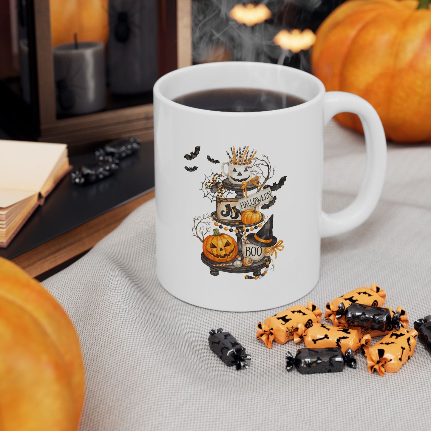 Cozy Halloween Coffee Mug