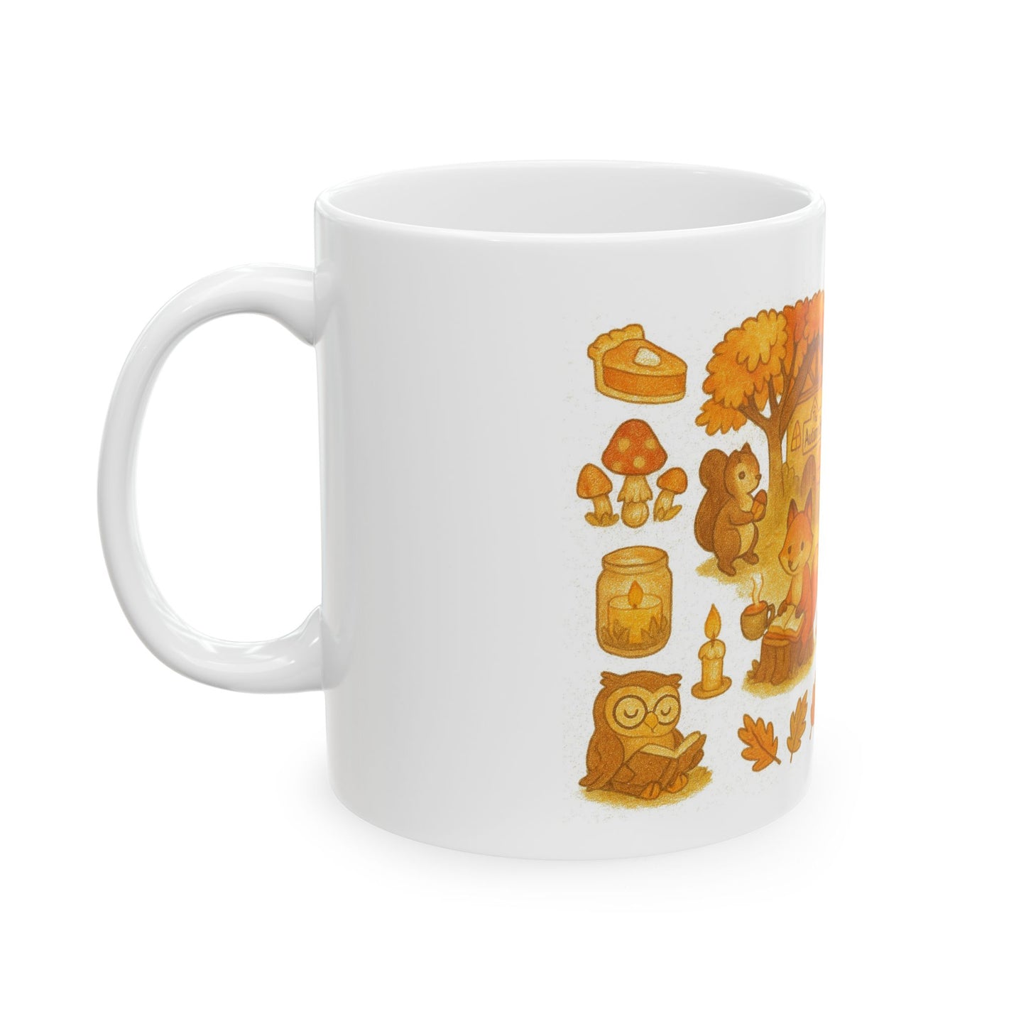 Cozy Fall Woodland Cozy Mug