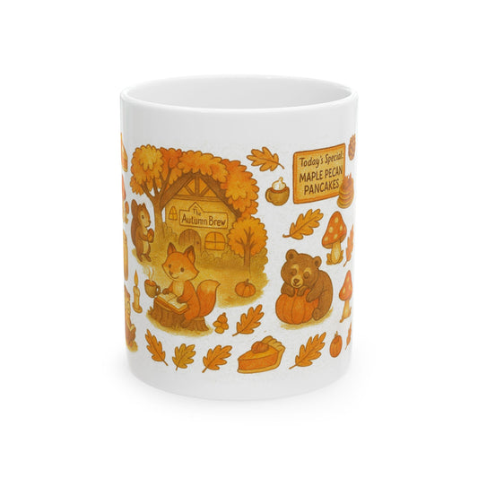 Cozy Fall Woodland Cozy Mug