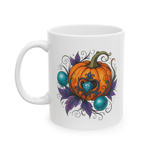 Crystal Pumpkin Coffee Mug