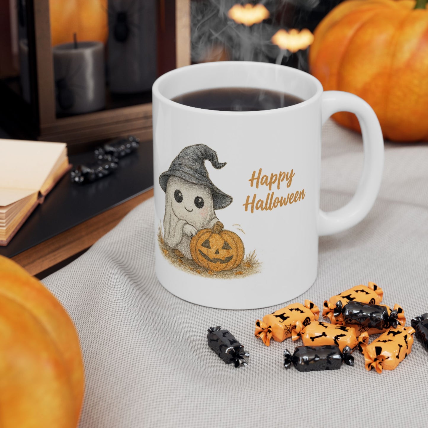 Halloween Ghost Coffee Mug