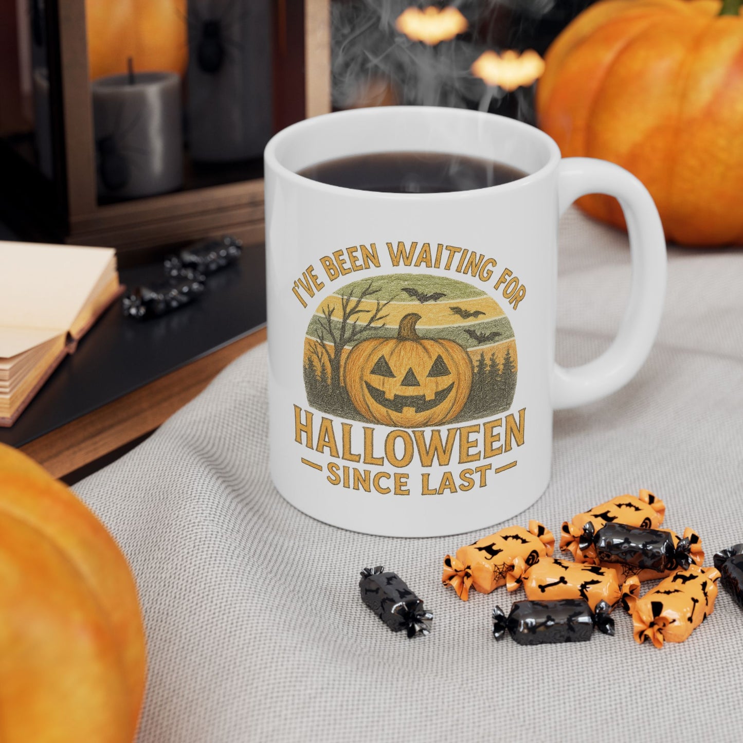 Halloween Pumpkin Coffee Mug